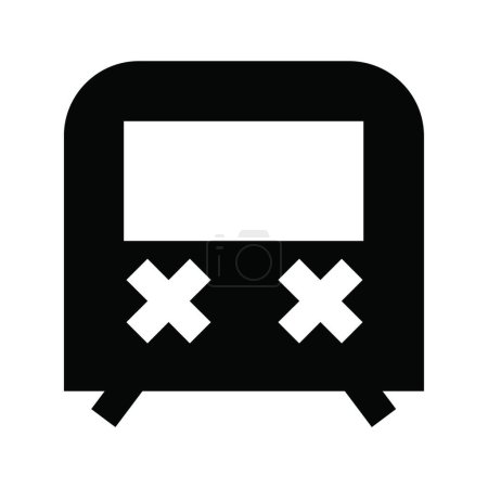 Ilustración de "tren "icono web vector ilustración - Imagen libre de derechos