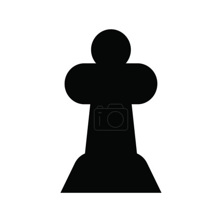 Ilustración de "ajedrez ", simple ilustración vectorial - Imagen libre de derechos