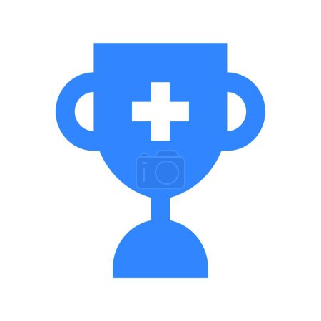 Illustration for Trophy icon, web simple illustration - Royalty Free Image