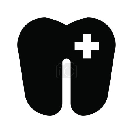Illustration for Dental icon, vector illustration - Royalty Free Image