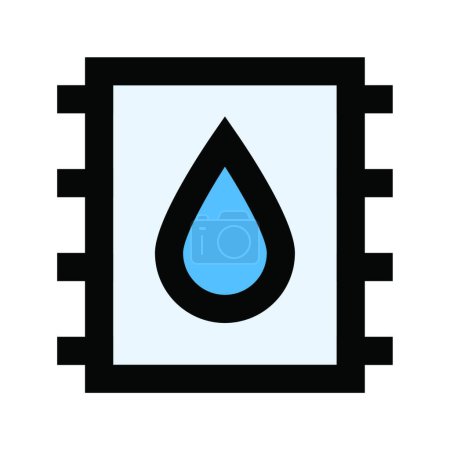 Ilustración de "combustible "icono web vector ilustración - Imagen libre de derechos