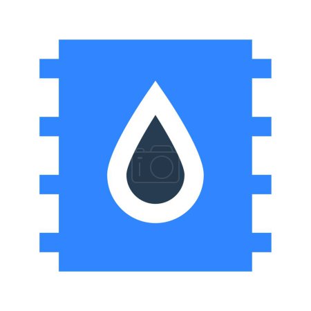 Ilustración de "combustible "icono web vector ilustración - Imagen libre de derechos