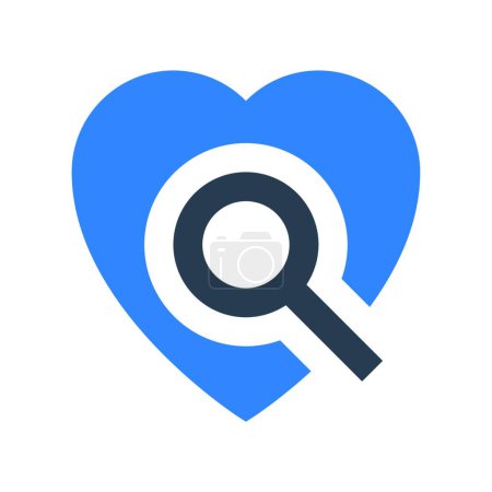 Ilustración de "corazón "icono web vector ilustración - Imagen libre de derechos