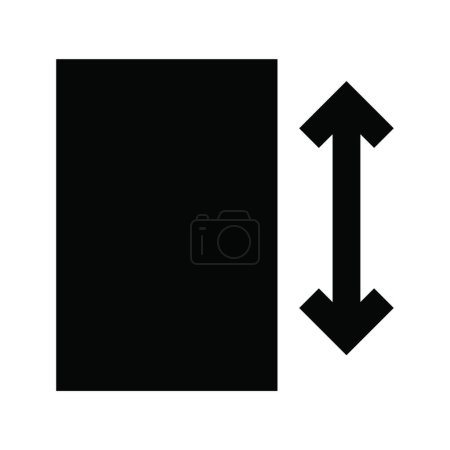 Ilustración de "ascensor "icono, ilustración vectorial - Imagen libre de derechos