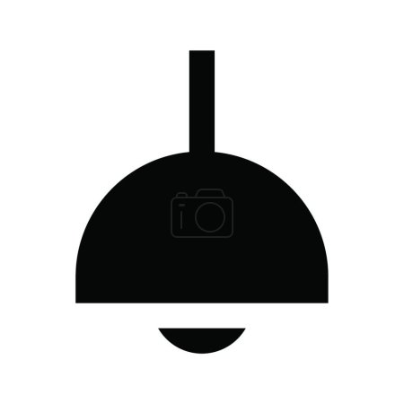 Ilustración de "bombilla "icono, ilustración vectorial - Imagen libre de derechos