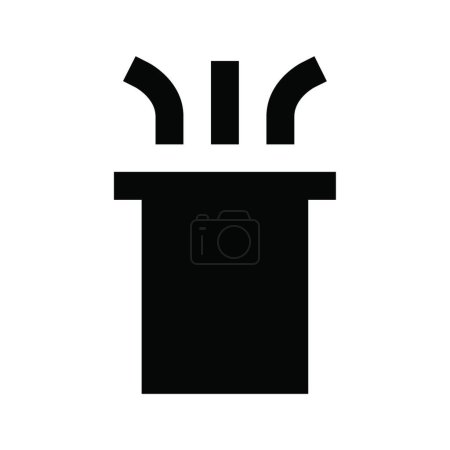 Ilustración de "cable "icono, ilustración vectorial - Imagen libre de derechos
