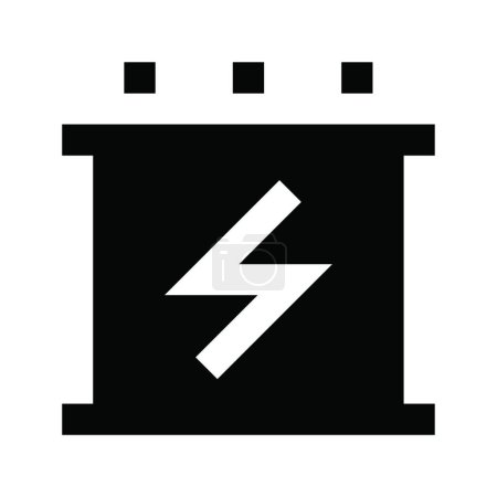 Téléchargez les illustrations : "icône électrique ", illustration vectorielle - en licence libre de droit
