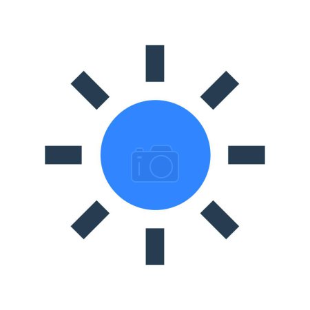 Ilustración de "icono solar ", ilustración vectorial - Imagen libre de derechos