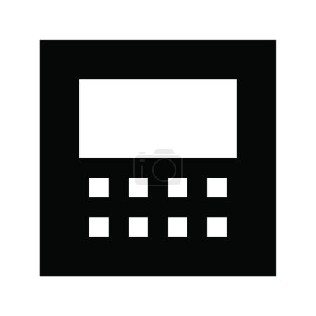 Ilustración de "bloqueo "icono, ilustración vectorial - Imagen libre de derechos