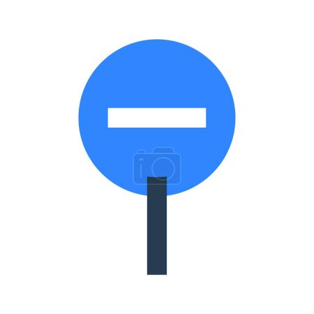 Illustration for Magnifying glass icon for web page - Royalty Free Image