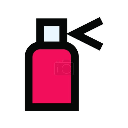 Illustration for "perfume " icon, vector illustration - Royalty Free Image