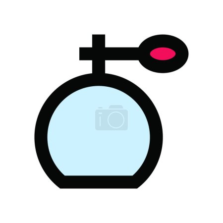 Ilustración de "perfume "icono web vector ilustración - Imagen libre de derechos