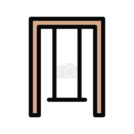 Illustration for "park " icon, vector illustration - Royalty Free Image