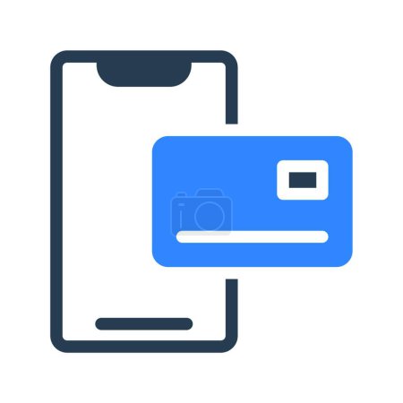 Illustration for "online payment  " web icon vector illustration - Royalty Free Image