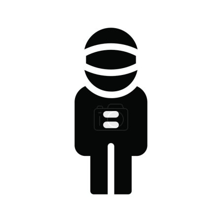 Illustration for Astronaut  icon vector illustration - Royalty Free Image