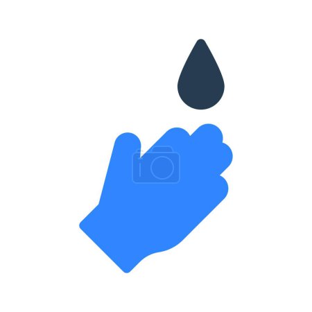 Ilustración de "líquido "icono, ilustración vectorial - Imagen libre de derechos