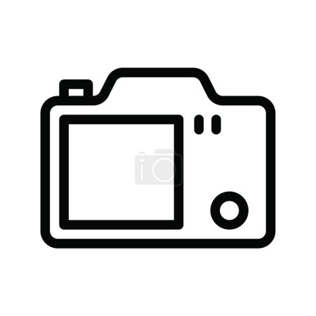 Illustration for Camera icon, vector illustration - Royalty Free Image