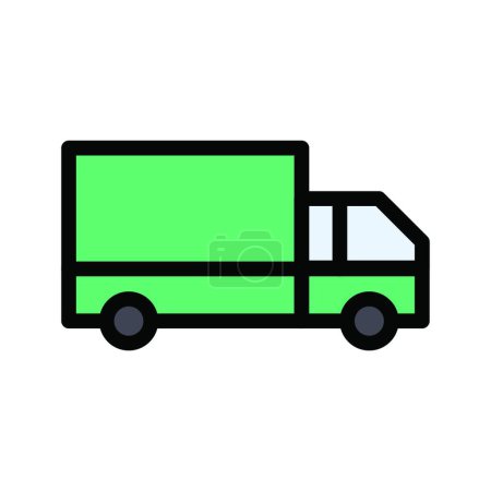 Illustration for Delivery icon, vector illustration - Royalty Free Image