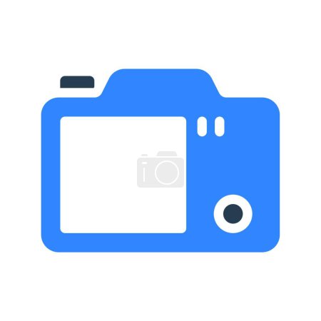 Illustration for Camera icon, vector illustration - Royalty Free Image