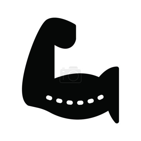 Ilustración de "brazo "icono, ilustración vectorial - Imagen libre de derechos