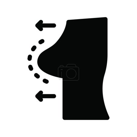 Ilustración de "plástico "icono, ilustración vectorial - Imagen libre de derechos