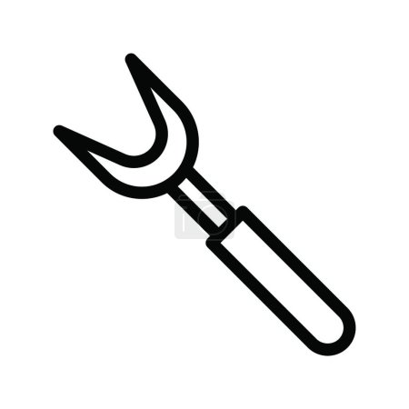 Illustration for "utensils " icon, vector illustration - Royalty Free Image