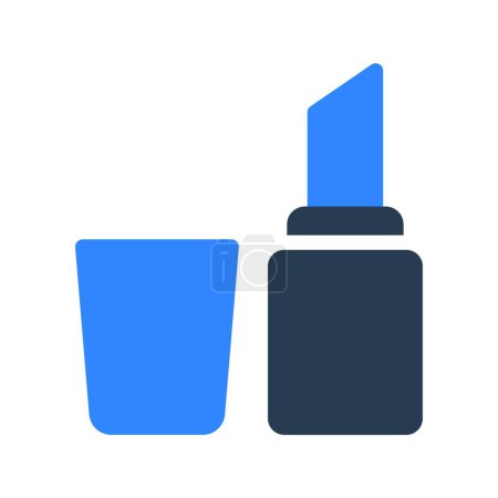 Illustration for Lipstick icon, vector illustration - Royalty Free Image