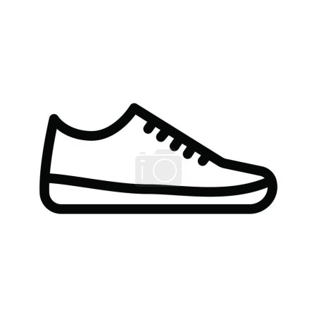 Illustration for Footwear icon, vector illustration - Royalty Free Image