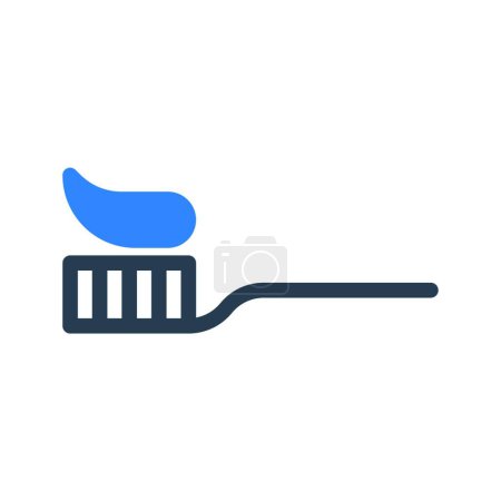 Illustration for Toothpaste icon, vector illustration - Royalty Free Image