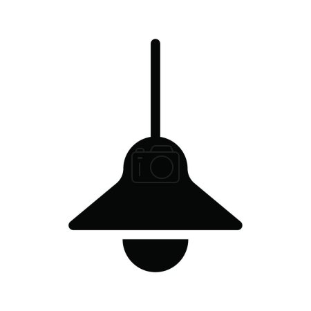 Ilustración de Icono de luz, ilustración vectorial - Imagen libre de derechos
