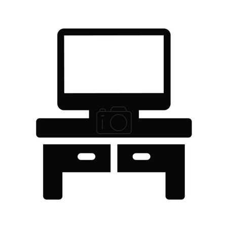 Illustration for Screen icon vector illustration - Royalty Free Image