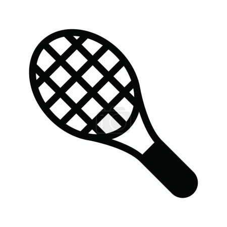 Ilustración de Icono de tenis, ilustración vectorial - Imagen libre de derechos