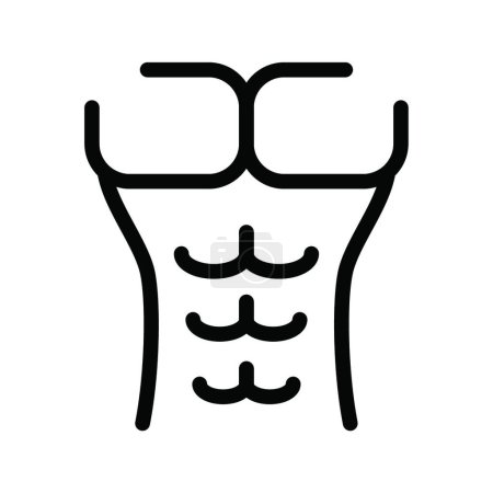 Illustration for "fitness " web icon vector illustration - Royalty Free Image