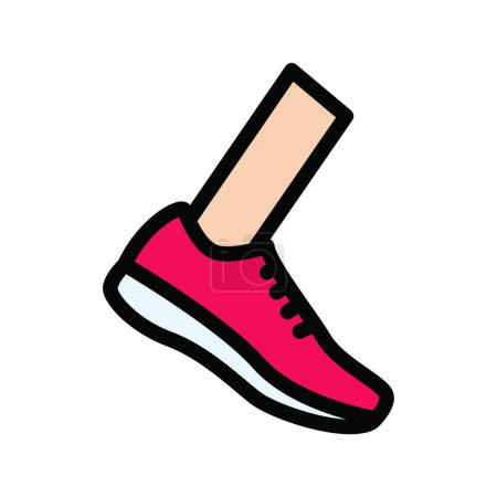 Illustration for Simple gym icon, vector illustration - Royalty Free Image