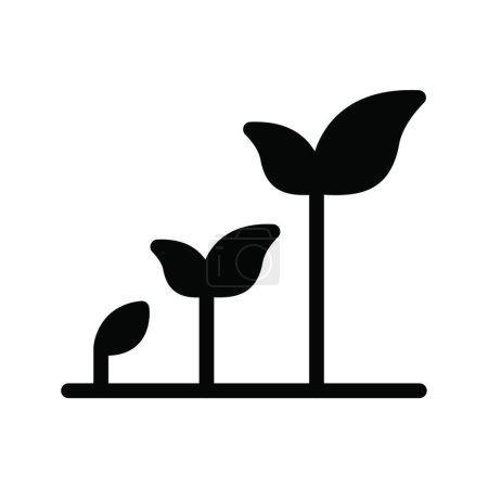 Illustration for "sprouts", simple vector illustration - Royalty Free Image