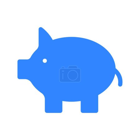 Illustration for "pig animal ", simple vector illustration - Royalty Free Image