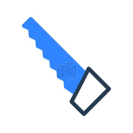 Illustration for "hand saw", simple vector illustration - Royalty Free Image