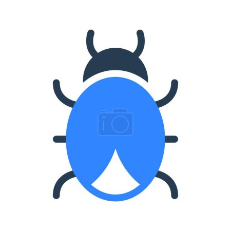 Téléchargez les illustrations : "bug ", illustration vectorielle simple - en licence libre de droit