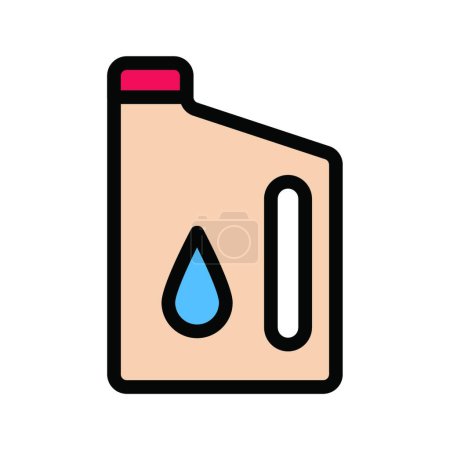 Illustration for "petrol ", simple vector illustration - Royalty Free Image