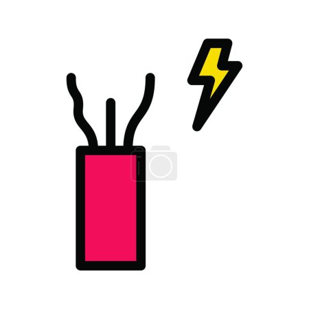 Illustration for "electric ", simple vector illustration - Royalty Free Image