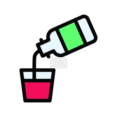 Illustration for "dose " icon, vector illustration - Royalty Free Image