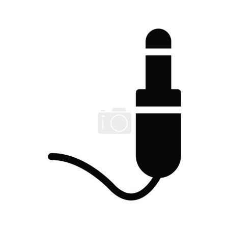 Illustration for "cable " icon, vector illustration - Royalty Free Image