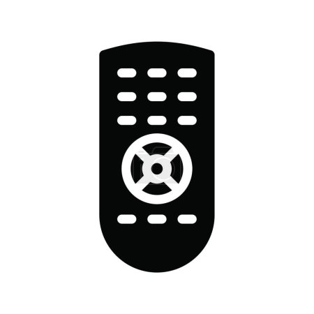 Illustration for Remote control web icon vector illustration - Royalty Free Image