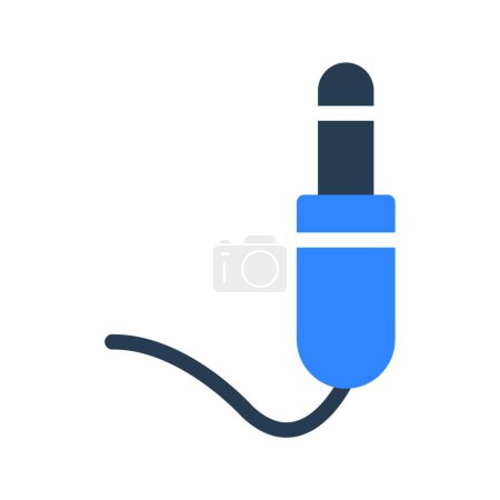 Illustration for "cable " icon, vector illustration - Royalty Free Image