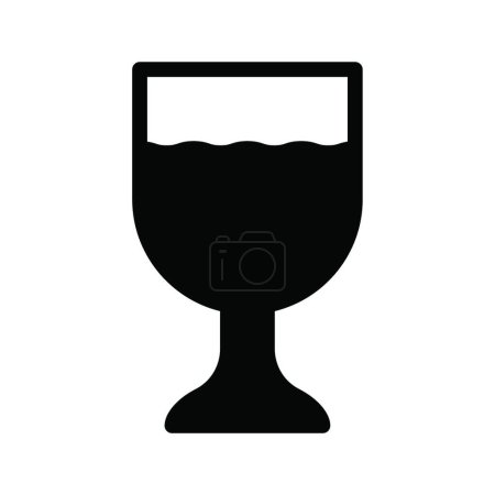 Illustration for Beverage web icon vector illustration - Royalty Free Image