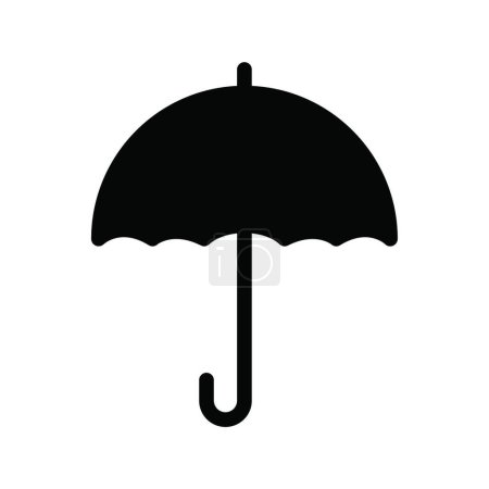 Ilustración de "paraguas "icono web vector ilustración - Imagen libre de derechos