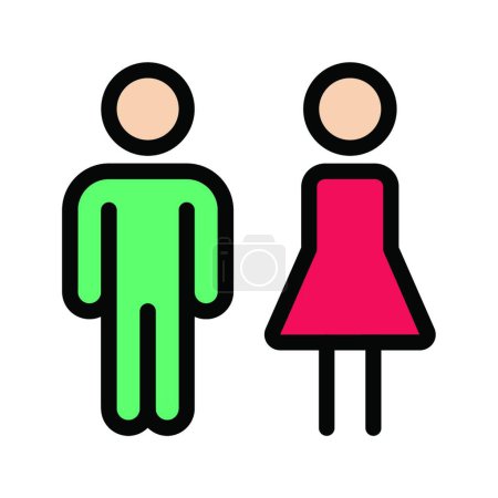 Photo for "male " icon, vector illustration - Royalty Free Image