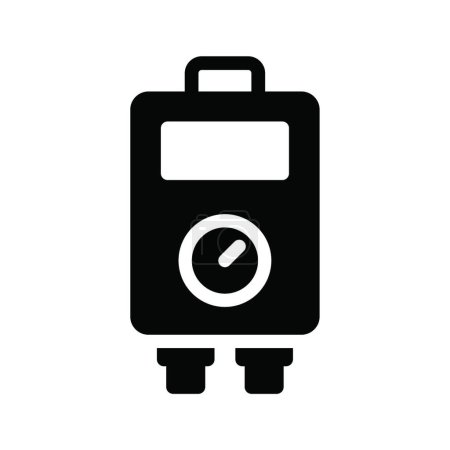 Illustration for Geyser icon vector illustration - Royalty Free Image