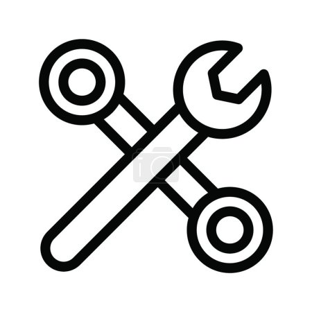 Illustration for "repair " icon vector illustration - Royalty Free Image