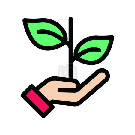 Illustration for "growth " web icon vector illustration - Royalty Free Image